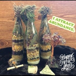 New Year  Abundance| Prosperity & Protection Bottle spell